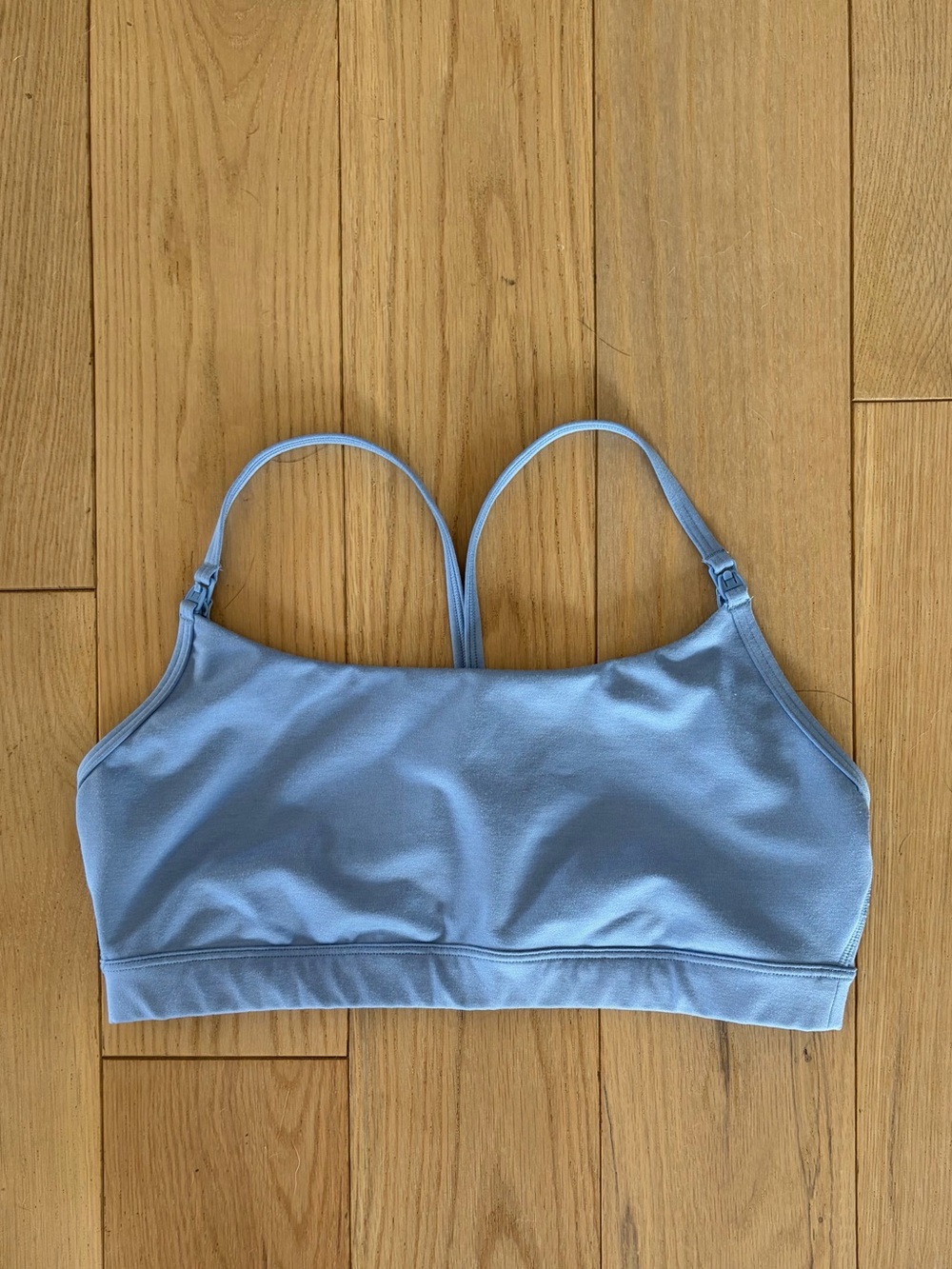 Maternity Light Support CloudComfy Sports Bra blue medium